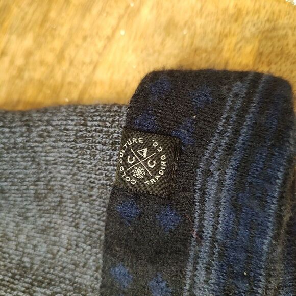 Cold Culture Trading Co. Navy Blue‎ Reversible Cap Winter Beanie Hat Winter Fall - Picture 2 of 5